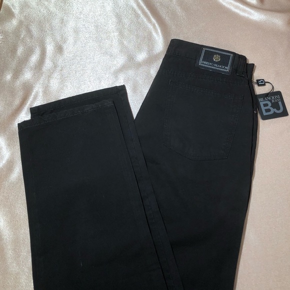 BILANCIONI lightweight jean black sizes 29, 30 - Picture 1 of 10